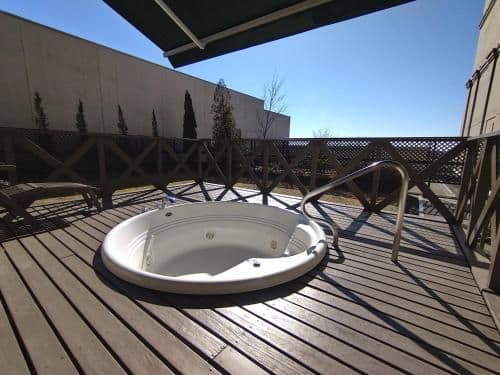 Deluxe Twin Room with Open-Air Spa Bath