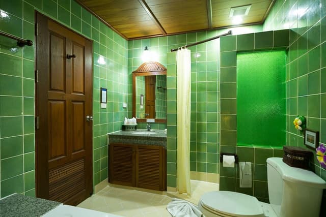 Grand Quadruple Room, 2 Queen Beds, Sea View