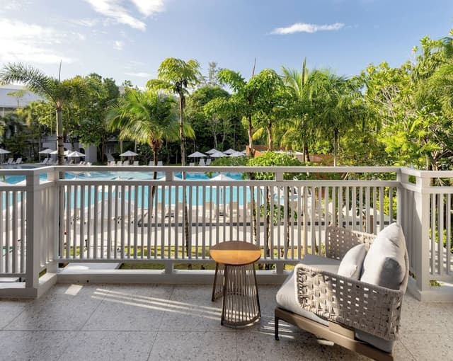 Premium Room, 2 Double Beds, Pool View (Deluxe)