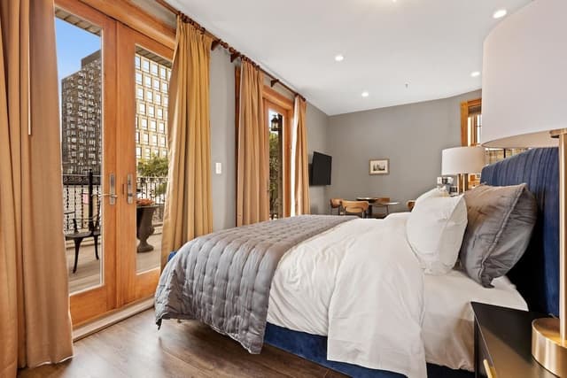 Luxury Junior Suite with Balcony.