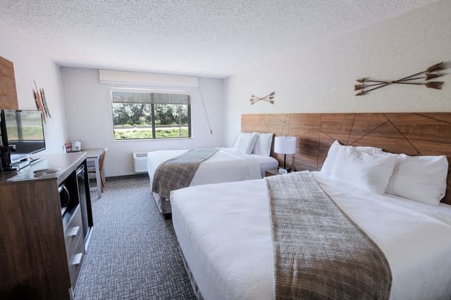 Traditional Room, 2 Queen Beds, Refrigerator & Microwave, Desert View