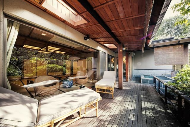 Suite with 2 Open-Air Bath and Terrace [Ukifune, Yugiri]