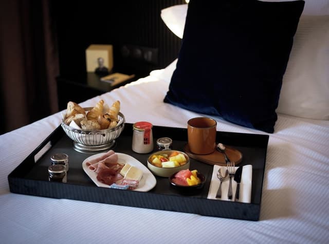 Deluxe Room with terrace and sea view