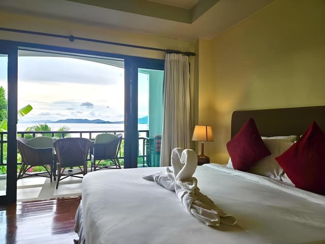 Family Quadruple Room, Sea View