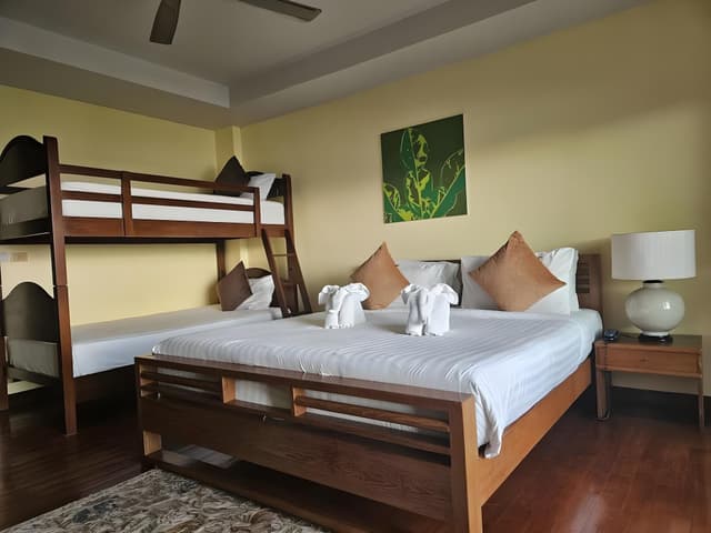 Family Quadruple Room, Sea View