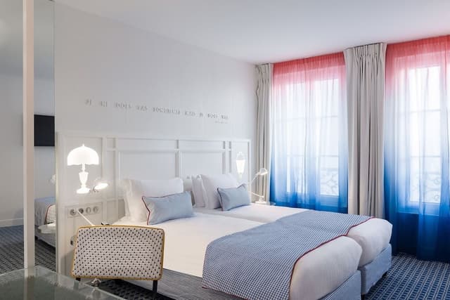 Superior Room with Twin Beds, includes soft minibar, courtesy tray, digital press