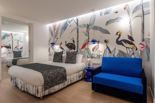 Quadruple Room - Complimentary soft minibar, courtesy tray, Chromecast - digital press