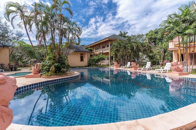Villa Twin Room with Pool View