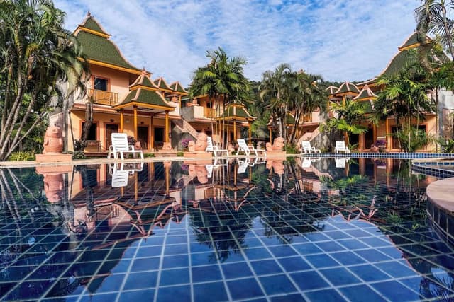 Villa Twin Room with Pool View
