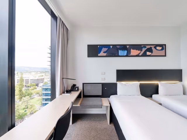 Superior Room, 2 Twin Beds, City View
