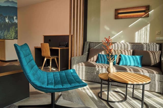 Junior Suite, 1 King Bed, Balcony (with Sofabed)