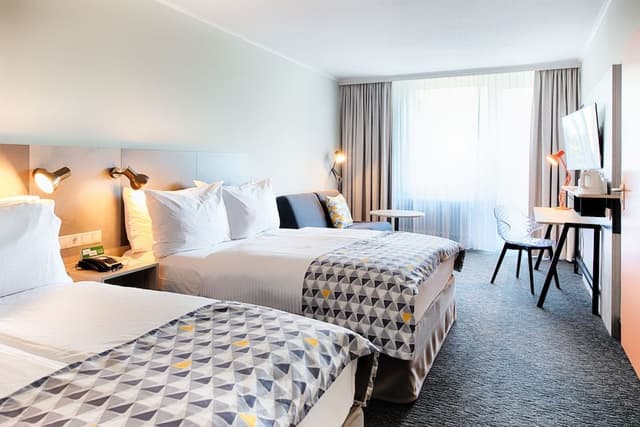 Standard Room, 2 Double Beds, Balcony