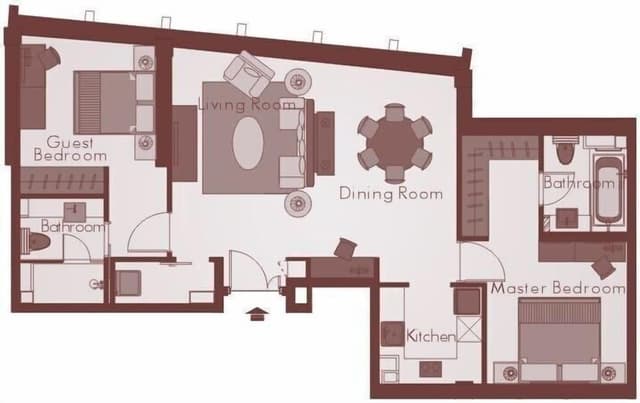 Two bedroom deluxe
