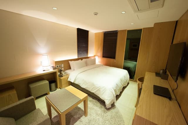 Standard Double Room (Bigger than most in Seoul)