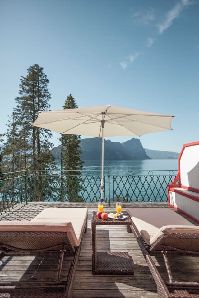Premium Double Room, Patio, Lake View