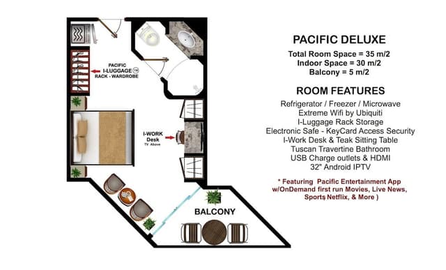 Pacific Deluxe Room