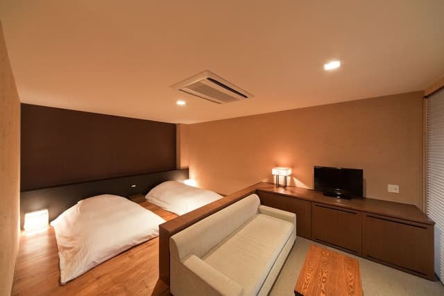 [Adult Only] Luxury Tower Deluxe Twin Room with Open-air Bath Non-smoking