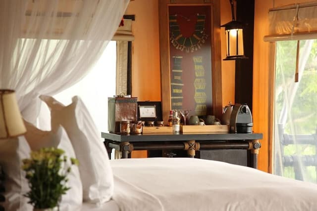 Tent, 2 Twin Beds (Bamboo)
