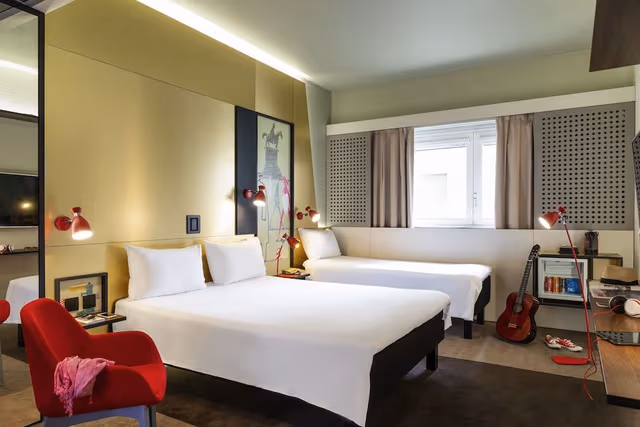 Premium Room, Multiple Beds (1 double bed and 1 single bed)