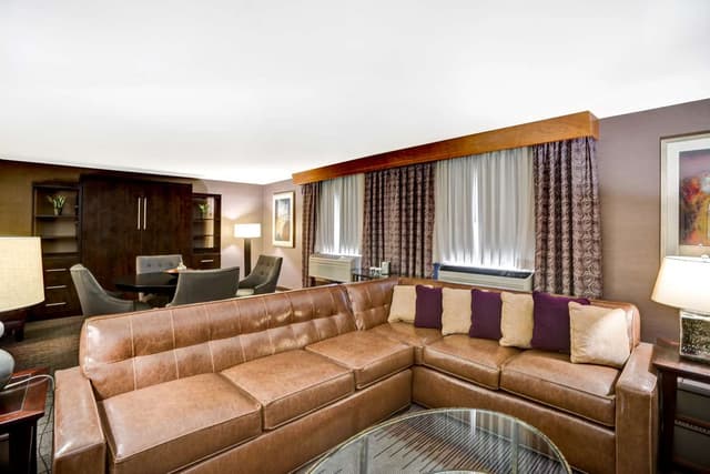 1 KING LARGE SUITE WITH SEPARATE LIVING ROOM