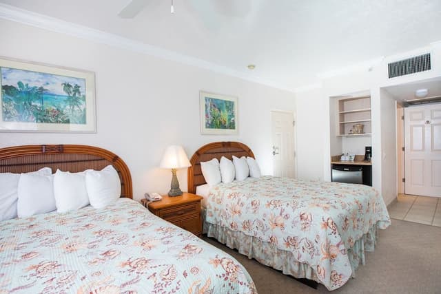 Room, 2 Queen Beds, Balcony, Poolside