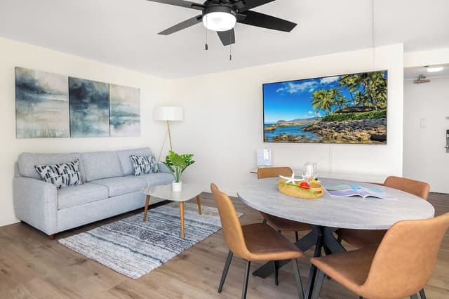 Studio, 1 Queen Bed with Sofa Bed, Partial Ocean View (0183)