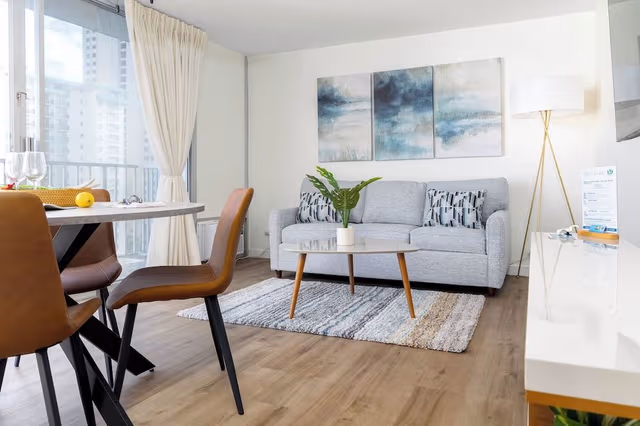 Studio, 1 Queen Bed with Sofa Bed, Partial Ocean View (0183)