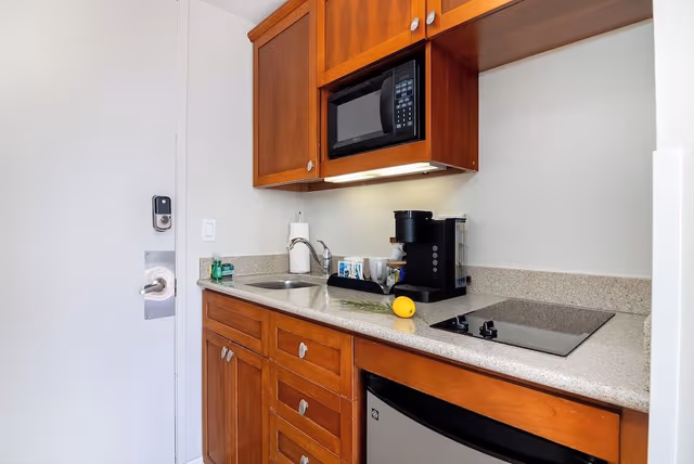 Premium Studio, 1 Queen Bed with Sofa bed, Air conditioning, Partial Ocean View (0086)