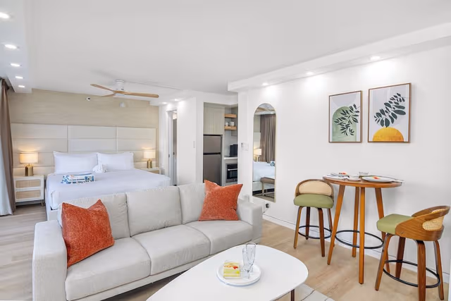 Luxury Studio, 1 King Bed, Kitchenette, City View (0047)