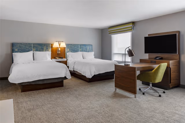 2 QUEEN BEDS NONSMOKING