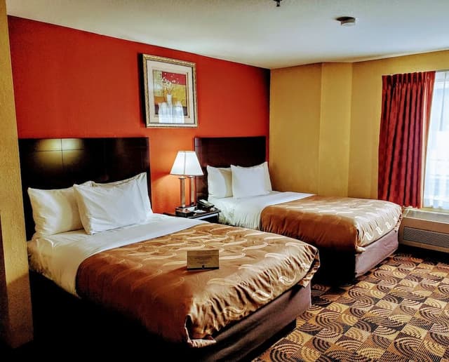 Double Room, 2 Double Beds, Non Smoking