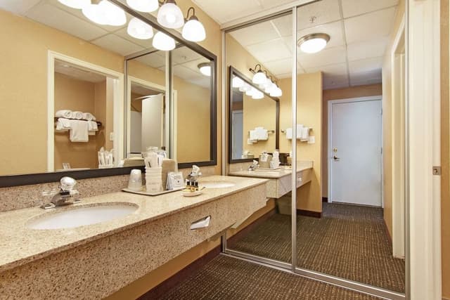 Standard Room, 2 Queen Beds, Non Smoking, Refrigerator & Microwave