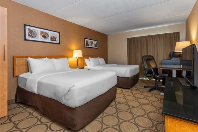 Deluxe Room, 2 Double Beds, Refrigerator & Microwave, Ground Floor