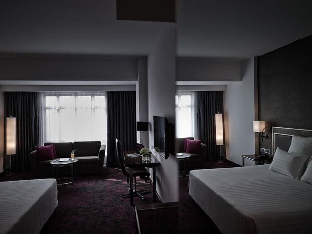 Deluxe Room, 1 King Bed, Club Lounge Access, City View (Executive)