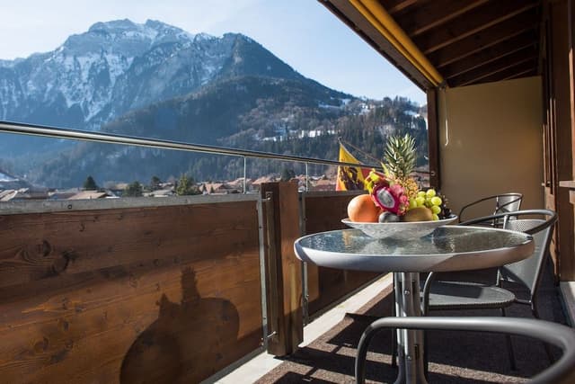 Panorama Twin Room with Jungfrau View