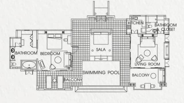 Hillside Ocean View Private Pool Villa 1BR