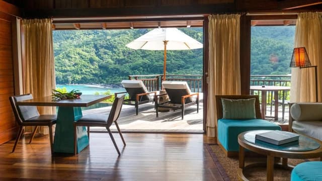 One-Bedroom Hillside Villa with Private Pool - Adults Only