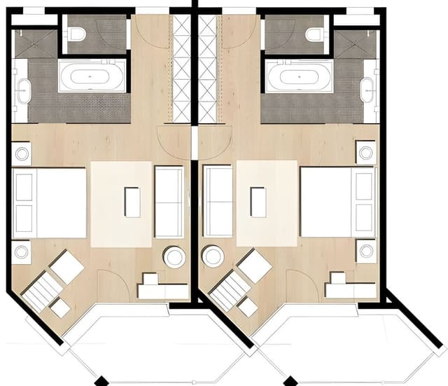 Superior Double Room, Balcony