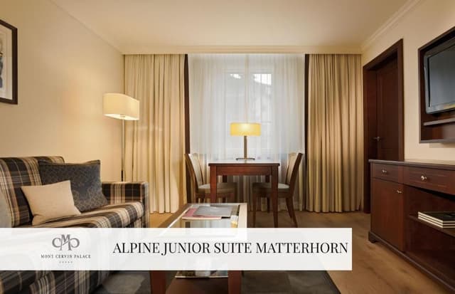 Alpine Junior Suite with Matterhorn View
