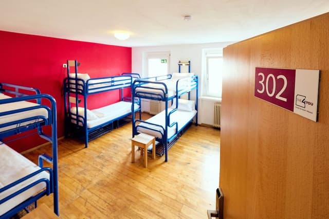 Shared Dormitory, Shared Bathroom (A bed in a eight-bed room)
