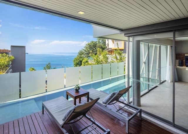 Duplex Pool Villa with Ocean View