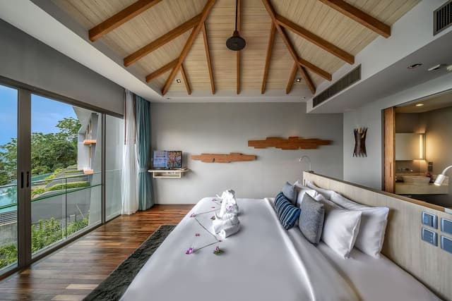 Duplex Pool Villa with Ocean View