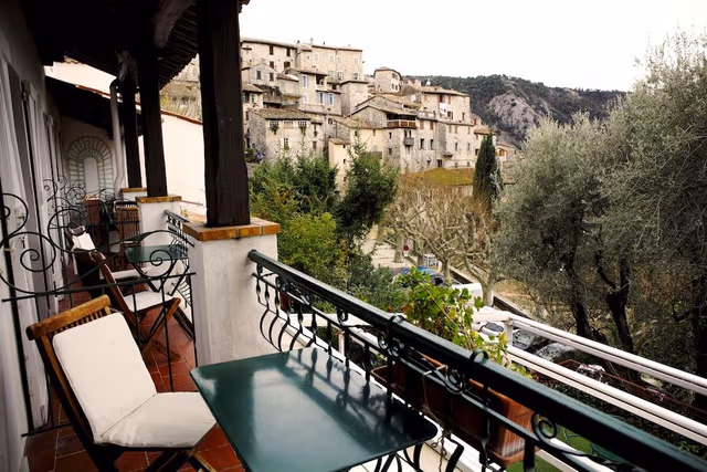 Superior Double Room, Balcony (village and valley view)