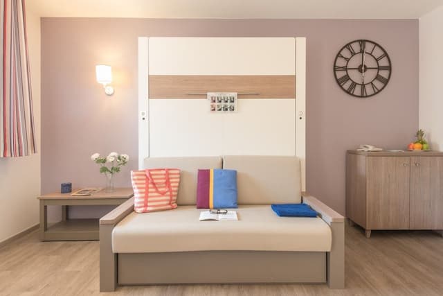 Studio 4 people - 1 sleeping alcove - Balcony