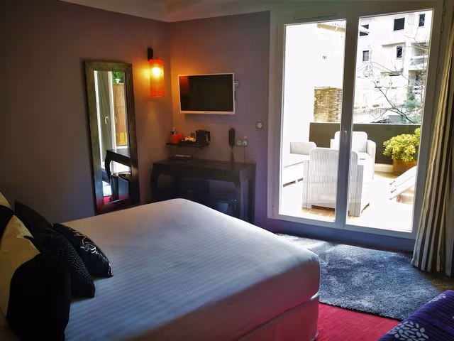 Superior Room, Bathtub, Terrace