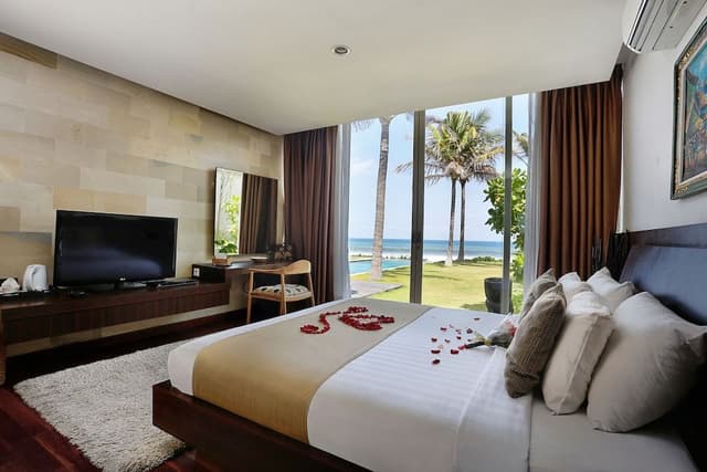 Deluxe Villa, 3 Bedrooms, Beach View, Beachfront