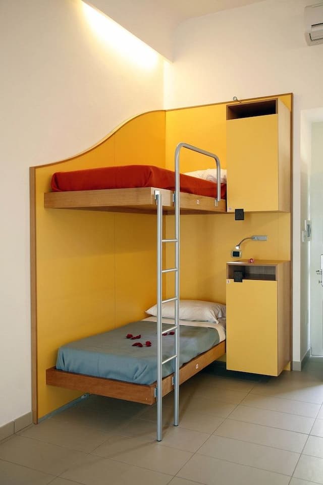 1 bed in Shared Dormitory with external shared bathroom ( 12 pax)