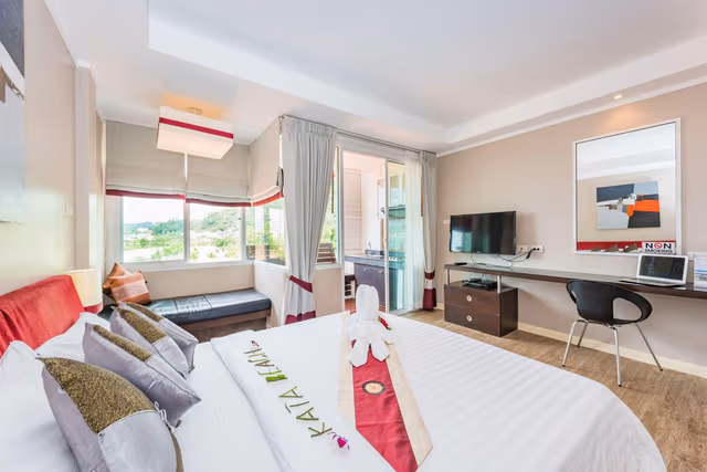 Superior Double Room, 1 Bedroom, City View