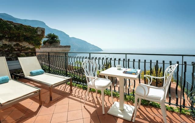 Deluxe Room, Multiple Beds, Terrace, Sea View