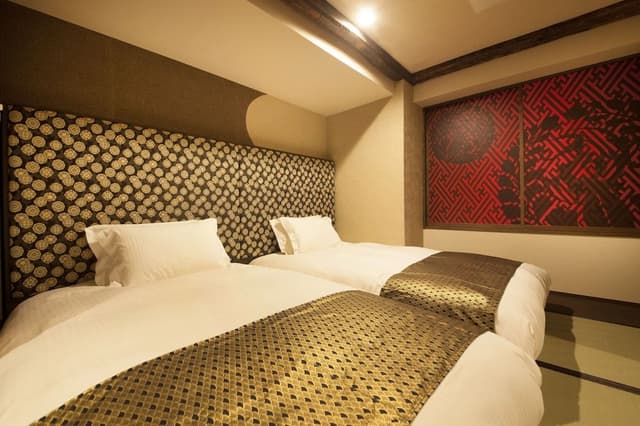 Japanese Style Family Room KABUKI SAMURAI - Non Smoking (2 Semi-double Beds) - Main Building